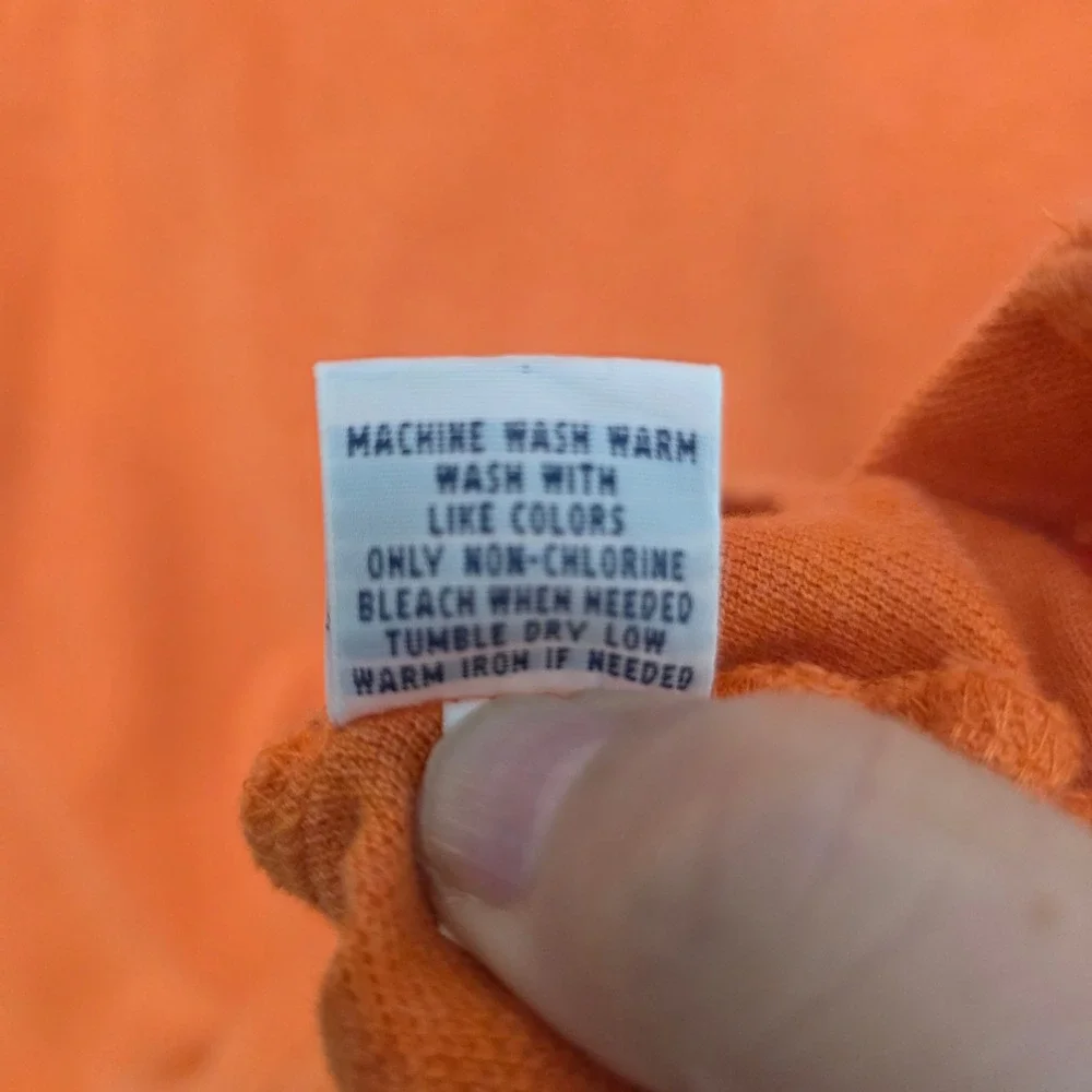 Polo Ralph Lauren Polo Shirt Mens XLT Orange Preppy Short Sleeve Cotton‎ Tall P